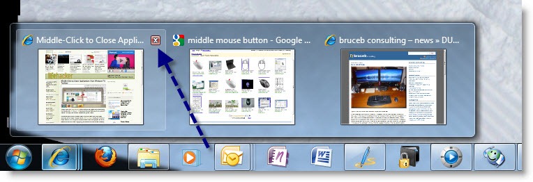 middle mouse button windows 10
