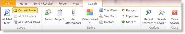 outlooksearchtoolsribbon
