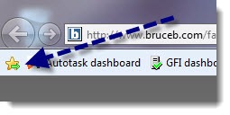 Internet Explorer 9 Add To Favorites Bar