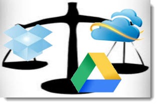 Dropbox, Google Drive, Skydrive technical notes