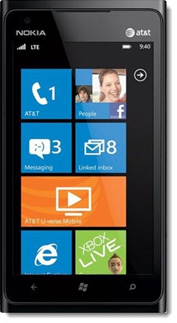 Windows Phone - Nokia Lumia 900