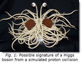 Higgs Boson & Flying Spaghetti Monster - coincidence?