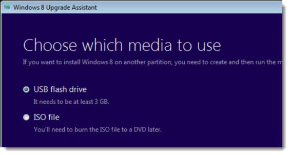 Windows 8 upgrade assistant