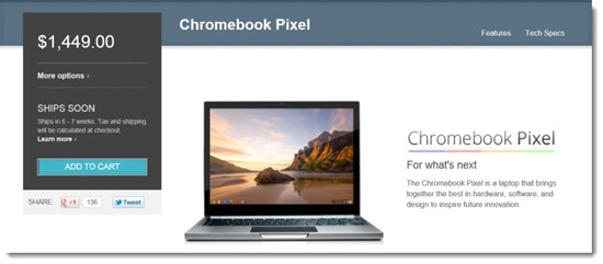 Google Chromebook Pixel