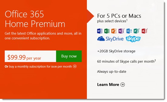 Office 365 Home Premium