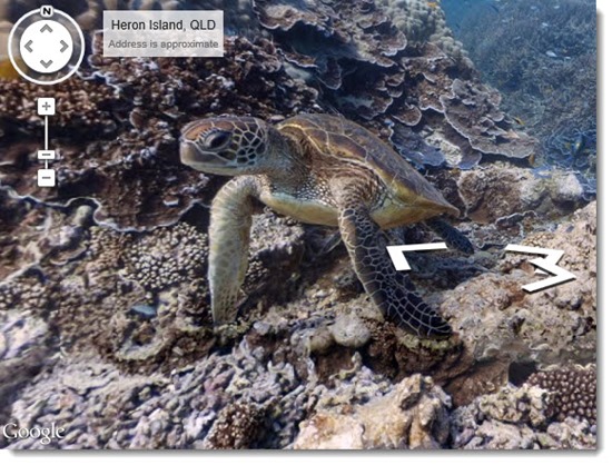 Google Street View - Great Barrier Reef