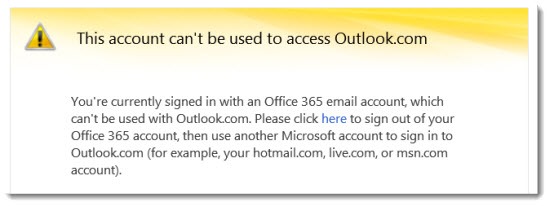 outlook for mac connt verify my creditinals in office 365