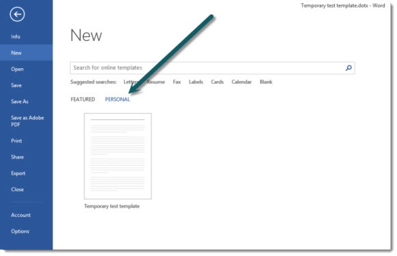 how find templates in microsoft word 2016 for mac