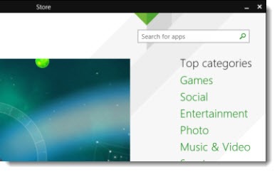 Windows 8.1 Update - title bar & taskbar in Metro apps