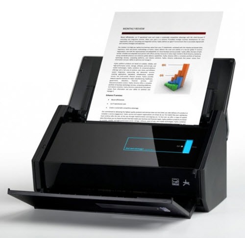 Fujitsu ScanSnap iX500 desktop scanner