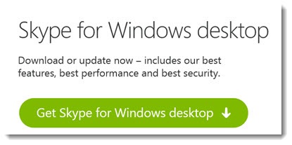 Skype for Windows desktop - the traditional version