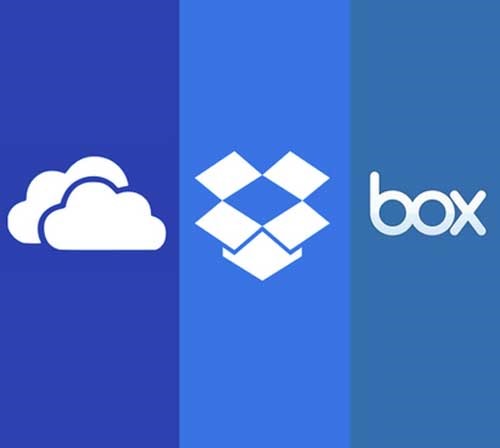 Onedrive, Dropbox, Box - Office accessible everywhere