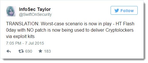 Adobe Flash hack - zero day delivering Cryptolocker