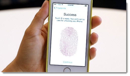 iPhone 6s fingerprint sensor