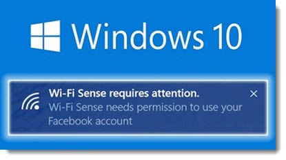 Windows 10 - Wi-Fi Sense