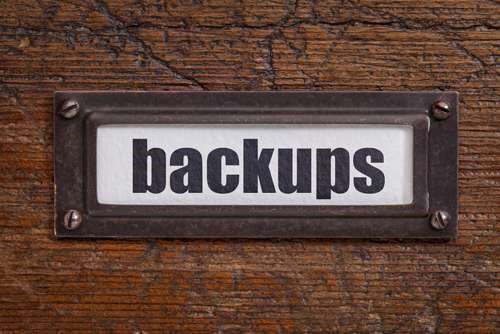 Backup data before upgrading to Windows 10