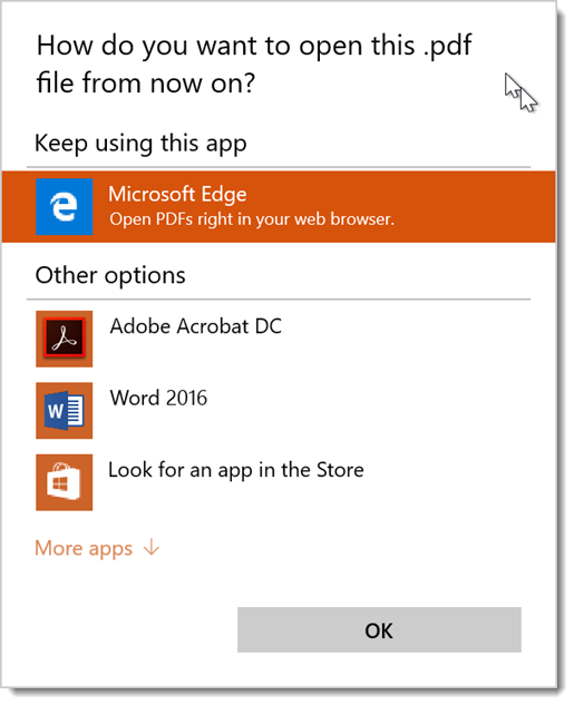 Why Are PDFs Opening In The Edge Browser? | Bruceb Consulting