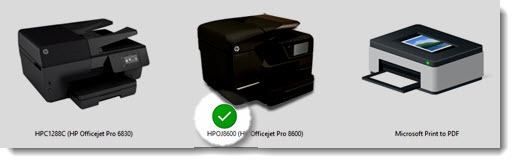 windows 10 changes default printer