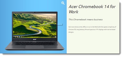 Acer Chromebook 14 for Work