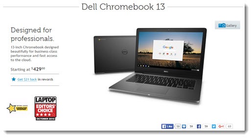 Dell Chromebook 13