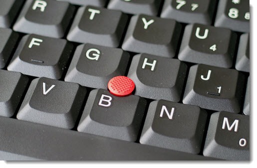 Lenovo Thinkpad trackpoint button