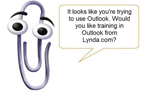 Microsoft - promotions for Lynda.com in Office programs