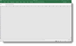 Office 2016 - Excel grey screen