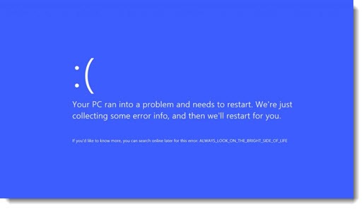 Windows 10 updates - bluescreen