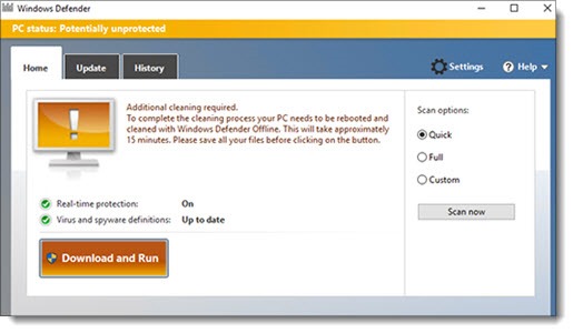 Windows Defender Offline