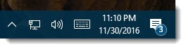 Windows 10 - taskbar after Anniversary Update