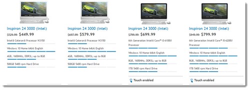 Dell Inspiron 24 3000 with slow 5400 RPM hard drive