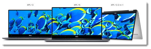 Dell XPS 13, XPS 13 2-in-1, XPS 15