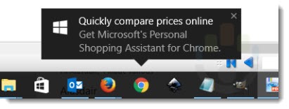 Microsoft Personal Shopping Assistant ad