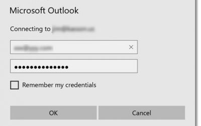 Outlook And The Never-Ending Password Prompt