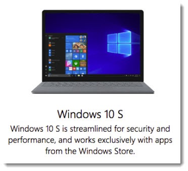 Windows 10 S