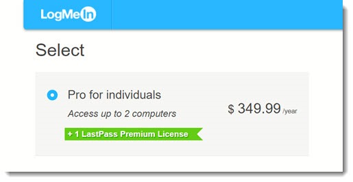 logmein pro price hike