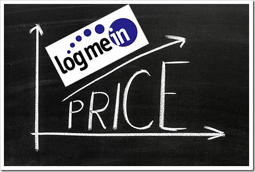 LogMeIn price increase 2018