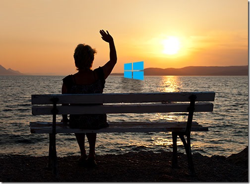 Windows is sailing into the sunset