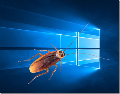 Bug in Windows 10 April 2018 update