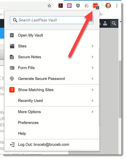 lastpass safari extension