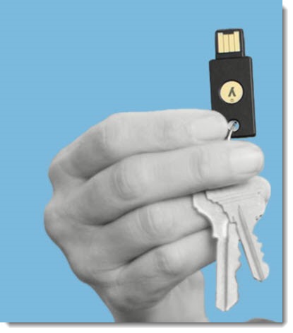 Two factor authentication - YubiKey