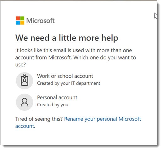 can i use private microsoft account for office 365 account