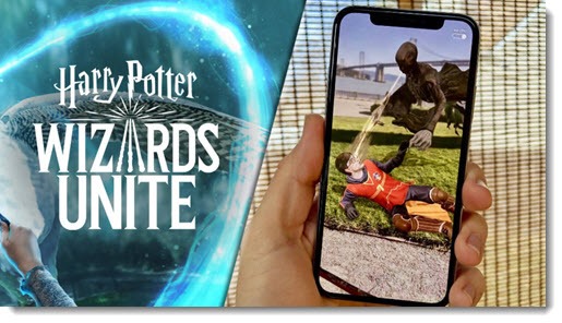 Harry Potter Wizards Unite - the next big AR phone app