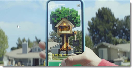 Minecraft Earth - free AR phone app