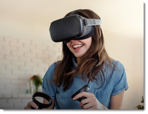 Oculus Quest VR headset