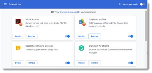 how to update google chrome extension