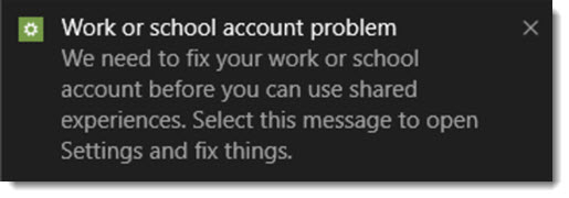 outlook account settings oops