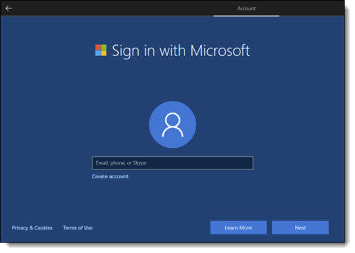 How To Set Up A New Pc Without A Microsoft Account Bruceb Consulting