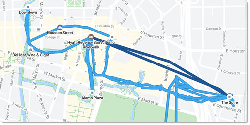 Location tracking - Google Maps timeline