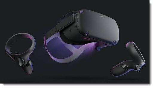 Oculus Quest VR headset